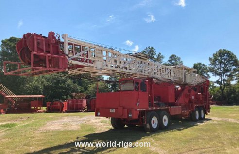 Ideco Backin Rambler Workover Rig for Sale in USA